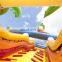 Dino World Bounce Slide Playground Dual Lanes Inflatable Dinosaur Slide Bouncer
