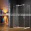 China Factory Frameless Shower Room Sliding Glass Door Stainless Steel Inox Glass Fittings