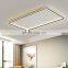 Fashion Home Decorative large living room lights Banquet hall ceiling designs Crystal Ceiling Lamp