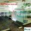 Clear tempered glass for frame or frameless door