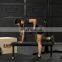 Hot Sell Hex Rubber Coated Electroplated Weight Plate Dumbbell Set