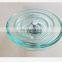 medium voltage toughened glass disc suspension insulator