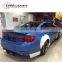 BM 4 series  F82 M4 body kit for F82 M4 to LB style with carbon finber front spoiler over fenders rear wing and diffuser