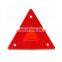 2Pcs Cars Rear Bumper Led Reflectors Light Car Light Reflector Truck Trailer Fire Car Triangle Reflector Safty Warning Board