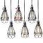 Retro Vintage Industrial Lamp Covers Pendant Light Bulb Guard Cage Shade