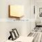 Japanese style solid wood modern minimalist creative bedside wall lamps for decoration