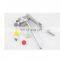 100sets/ lot 10ml Glass Vials+20mm Vial Stopper + 20mm Flip off Caps + 1pcs 20mm Vial Crimper Capping Machine price