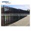 Vertical customized powder coated semi privacy welded  blade fence