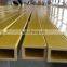 Durable FRP pultrusion profile Anti-UV GRP rectangle tube fiberglass square tube