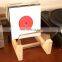 wholesale DVD display rack mini wooden 25LP acrylic CD storage holder