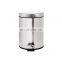 bathroom trash can Stainless steel kitchen waste bins recycle pedal bin trash can