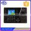 2000user Durable ID card reader fingerprint digital time attendance with TCP/IP USB interface