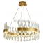 Postmodern Nordic Creative Light Luxury Crystal Chandelier Hotel Villa Restaurant Bedroom High-end LED Lamp