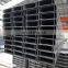 Hot rolled galvanized 50x50mm standard length channel steel metal building steel c channel