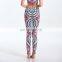 OEM Customized 2021 Allover variety Printed Feather Galaxy Super soft Brushed Print Elastic Sexy Leggings for Women