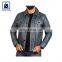 Contrast Matching Unique Design Fashion Designer Men Genuine Leather Jacket Manufacturer
