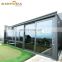 JYD prefabricated aluminum thermal break insulation orangery glass greenhouse garden sunrooms glass houses