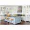 Modern shaker design freestanding white and gray pantry wooden wall cabinet familykitchen