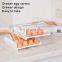 32 Grid Egg Storage Double-Layer Drawer Type Egg Box for Fridge Transparent Egg Container Shelf Saving Kitchen  Storage Box