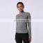 New Arrival Popular Long Sleeves Fitness Sports Coat  Gym Activewear Half Zip Yoga Jacket Top For Women
