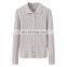 Hot Sale Women's Pure Cashmere Cardigan Sweater Button-Up Turn down Collar Rib Knit Solid Casual Style for Winter