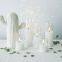 Pillar Candles with Glass Holders - Stylish & Waterproof, for Indoor/Outdoor Decor - Factory Direct