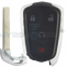 FCC HYQ2ES Smart Key 4 Button 433mhz NXP original ID46 For 2019-2021 Cadillac XT4 PN: 13522872