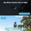 Ringsee Bird Feeder Camera Solar Power 1080P Bird Watching APP Auto Night Vision Detector Video Bird Feeder with Camera