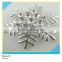 Crystal Glass Stone Brooch Silver Flower Design for Wedding Dress Decoration 7x7cm