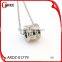 Top Sale necklace pendant crystal silver pendant designs for girls