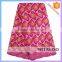 Mitaloo MSL0389 African Good Quality Voile Lace Dry Lace Fushia Pink 100 Cotton Lace