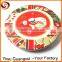2016 New design round tea ceramic coaster wholesale for Christmas