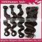 Hotsale virgin hair 100% human hair virgin Indian hair lace closure 4*4