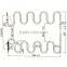 hot sell oven part electric heating element for toaster and pizza with best price