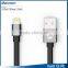 MFI Certified Factory Sale Flat Micro USB Data Cable For 8pin USB Cable                        
                                                Quality Choice