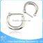 316L Stainless Steel Bar Nose Ring Feather Septum Piercing For Indian