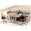 Modern cover Open  furniture 2 person workstation ( SZ-WS443)