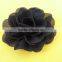 9cm High Quality Chiffon Rosette in Black Color For Ladies --- M109