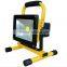 China products portable lighting 4.5H indoor/outdoor work light 10w rechargeable led flood light