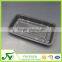 Food grade big black plastic food tray