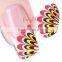 2015hotselling good quality water transfer nail art letter sticker