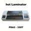 electric professional PDA3-330T PVC laminating machine