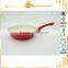 28x8cm Easy clean red color wok with cream ceramic coating MSF-6394