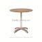 2016 Wood leg tall bar outdoor dining table