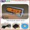 LED SINGLE desk message board /led moving message sign/led moving message sign board