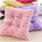 Solid Custom Printing Cushion Covers Plush Hand Embroidery Cushion Cover Outdoor Cushion