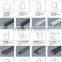 China OEM Aluminium extrusion profile Aluminum extrusion profile of partitions with good surface treatment.