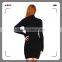 Seamless high neck latest design fashion women dress