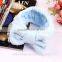 china factory high quality microfiber hair bows hair accessories christmas hairband