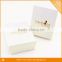 white cardboard custom paper packaging box without glue